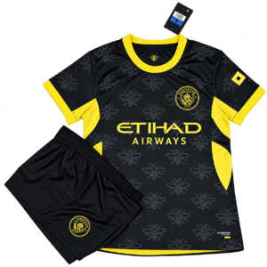 Bộ quần áo CLB Manchester City màu đen 2026 2027 MCI MCI2627-DE