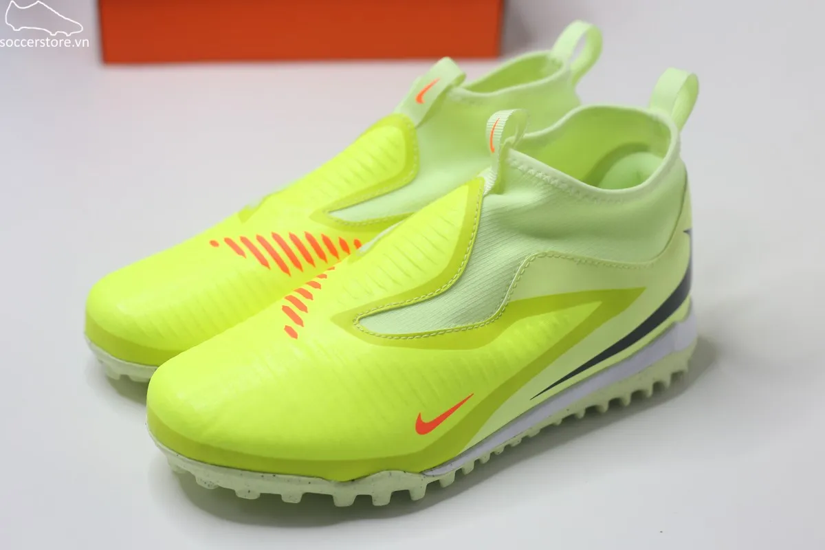 Nike Phantom 6 Academy TF high Jr lá chanh HQ2049-800