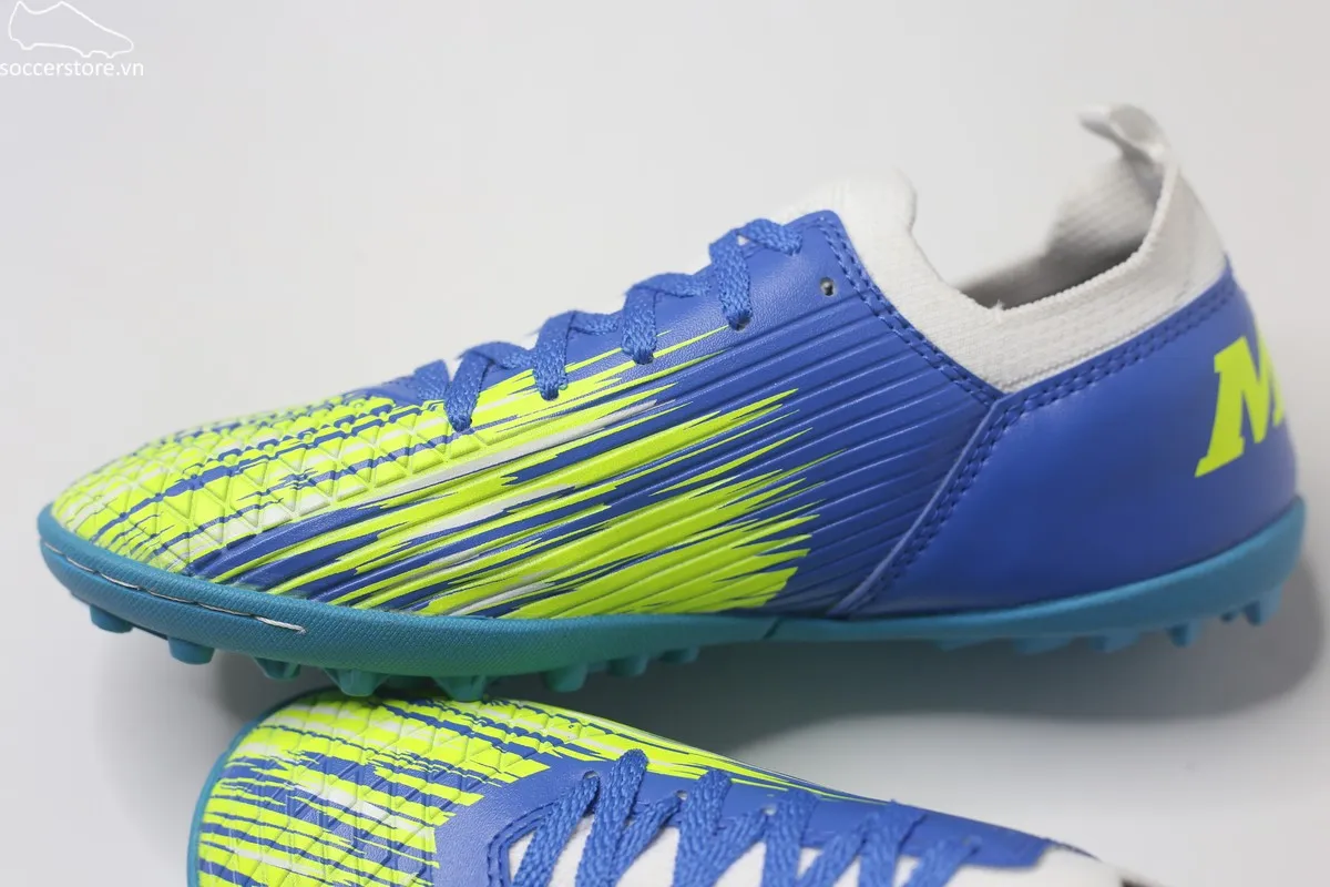 Giày bóng đá trẻ em Mitre Văn Lang màu blue