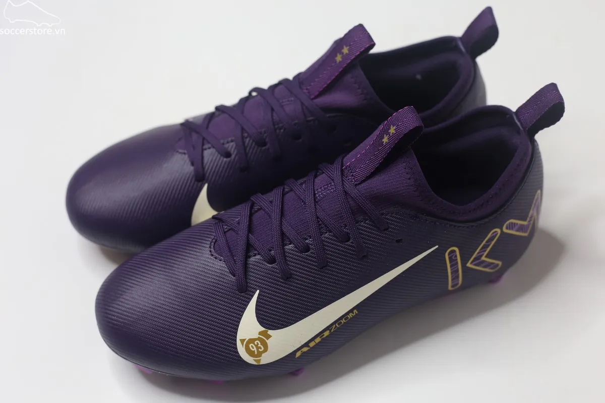 Nike Mercurial Vapor 16 Academy MG Jr Kylian Mbappé màu tím FQ8394-500