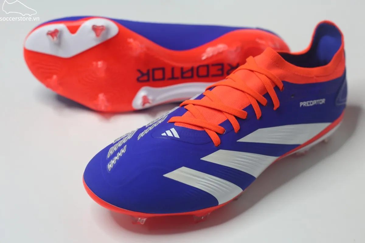 Mới 100%- Adidas Predator Pro FG màu xanh trắng IF6330- size 42.5