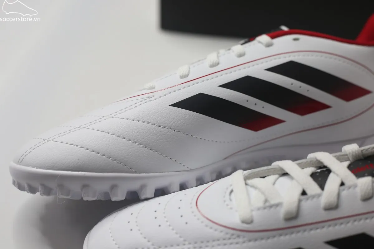 Adidas Goletto IX TF màu trắng đen đỏ IH0084