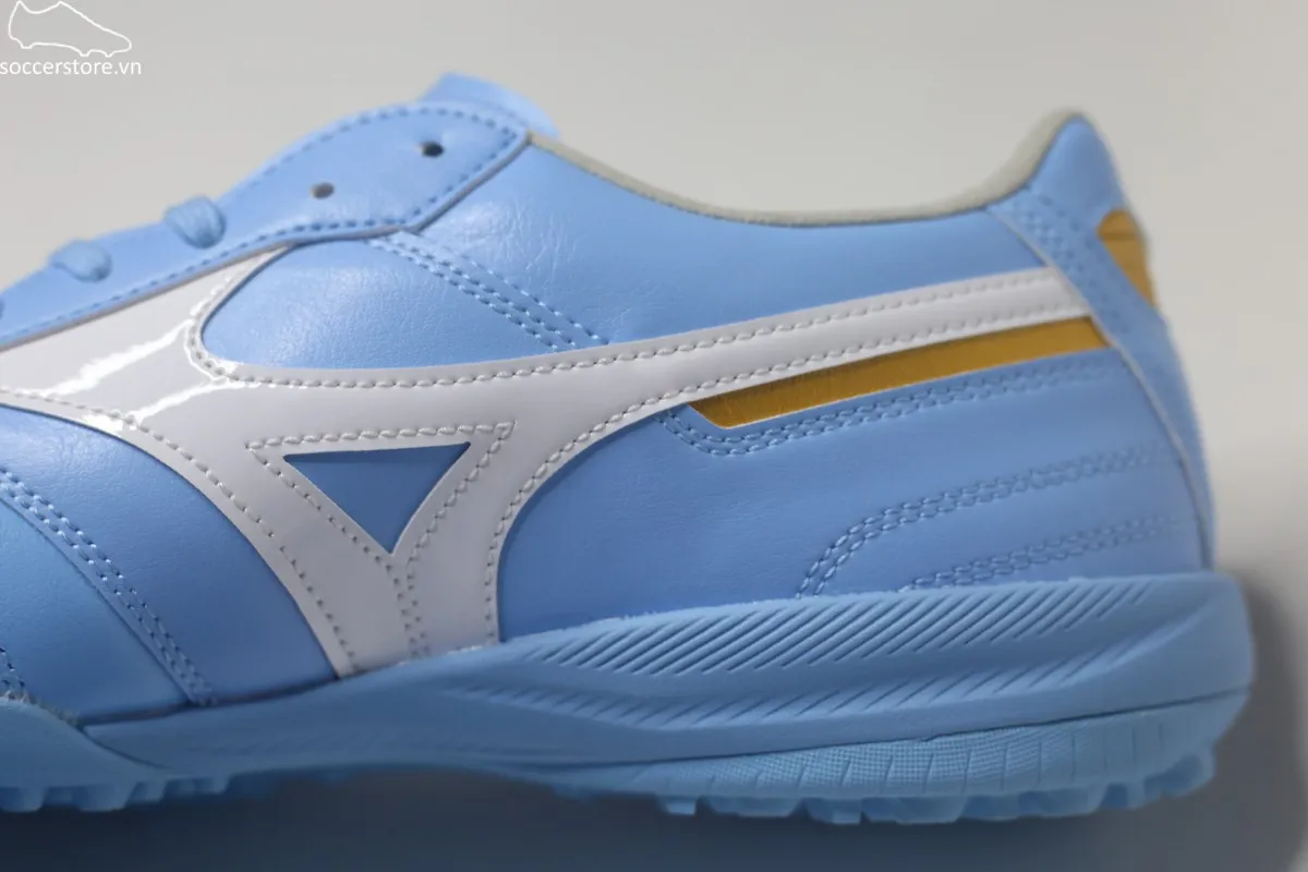 Mizuno Morelia Sala Elite AS TF Unity Sky- Sky Blue/ White Q1GB261225