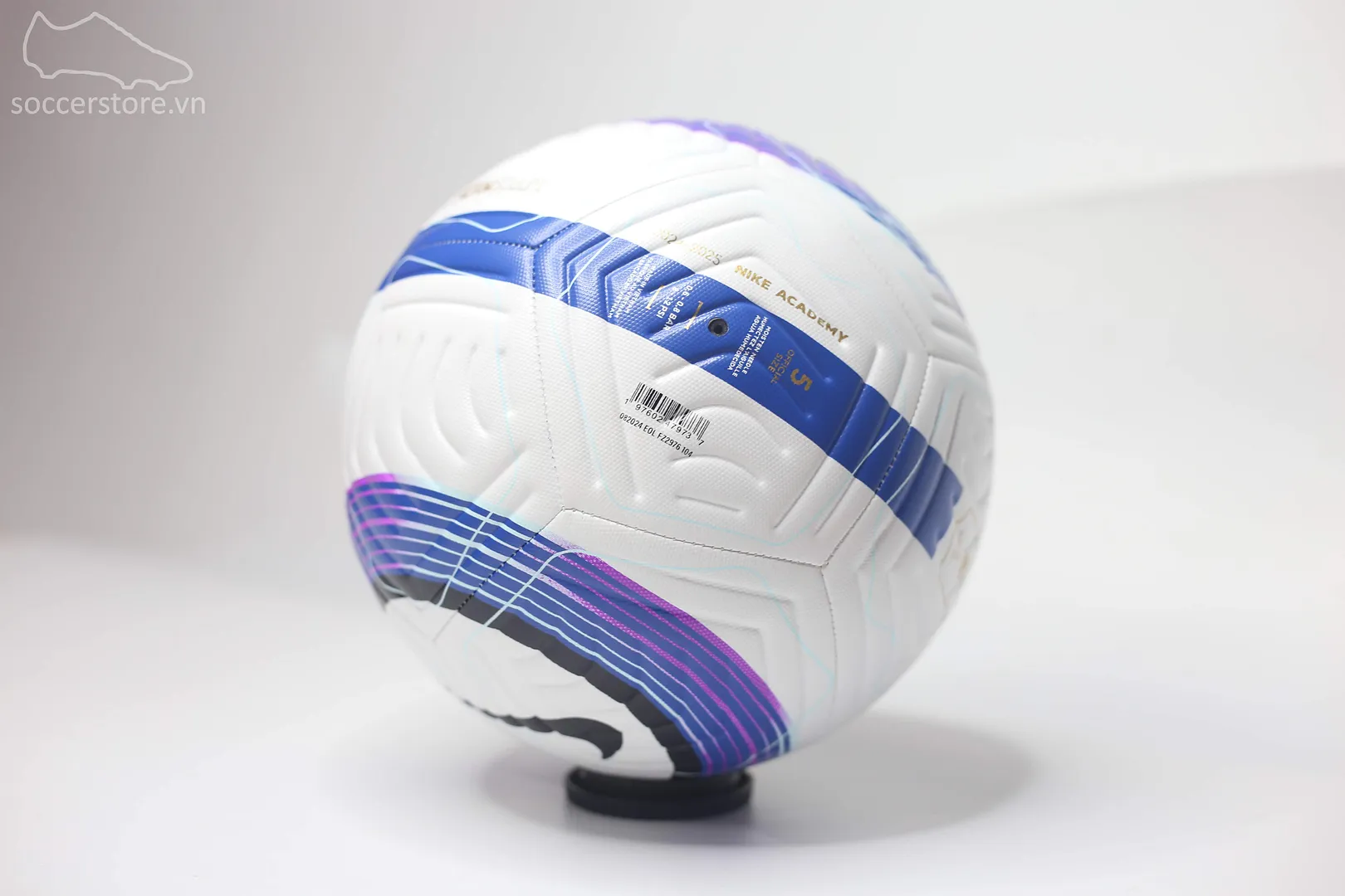 Quả bóng đá Nike Premier League Academy màu trắng xanh FZ2976-104