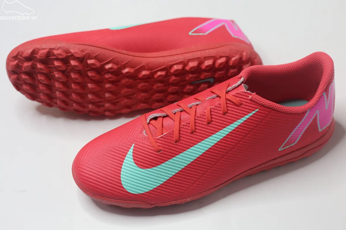 Nike Mercurial Vapor 16 Club TF màu đỏ than hồng FQ8446-800