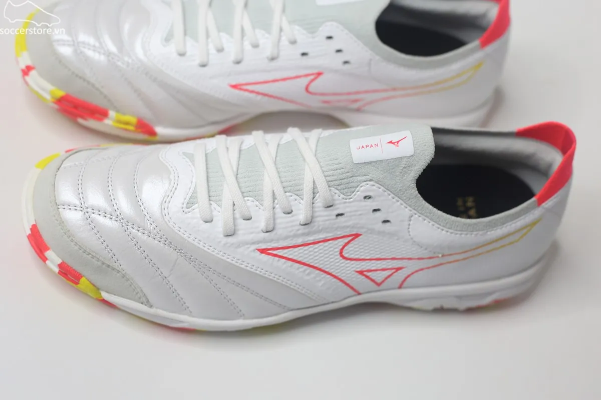 Mizuno Morelia Neo Sala β Beta Japan màu trắng/ đỏ/ vàng Q1GB239064