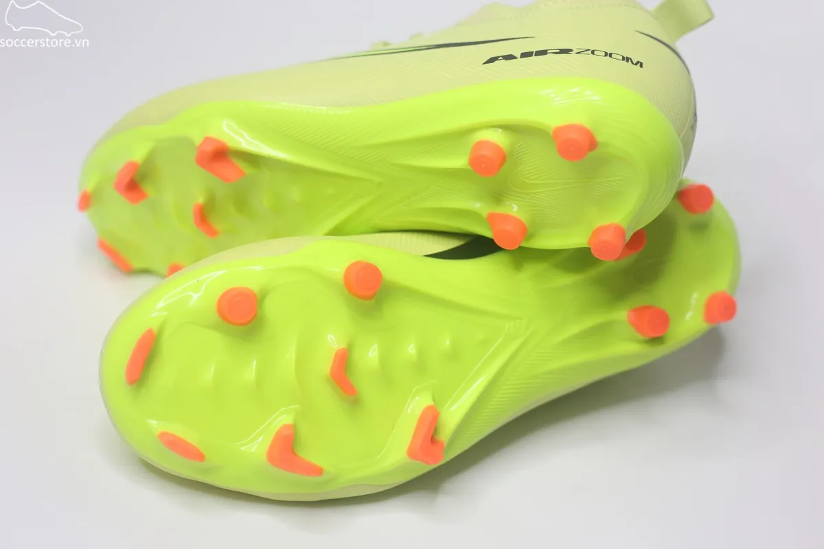 Nike Mercurial Vapor 16 Academy Jr MG lá chanh FQ8392-300 Max Voltage