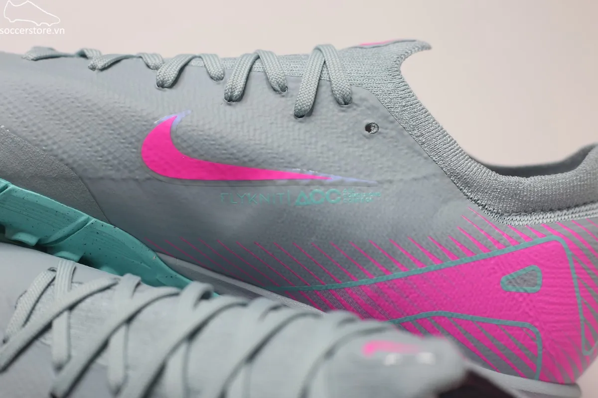 Nike Mercurial Vapor 16 Pro TF Air Zoom Refresh pack màu xám xanh FQ8687-301
