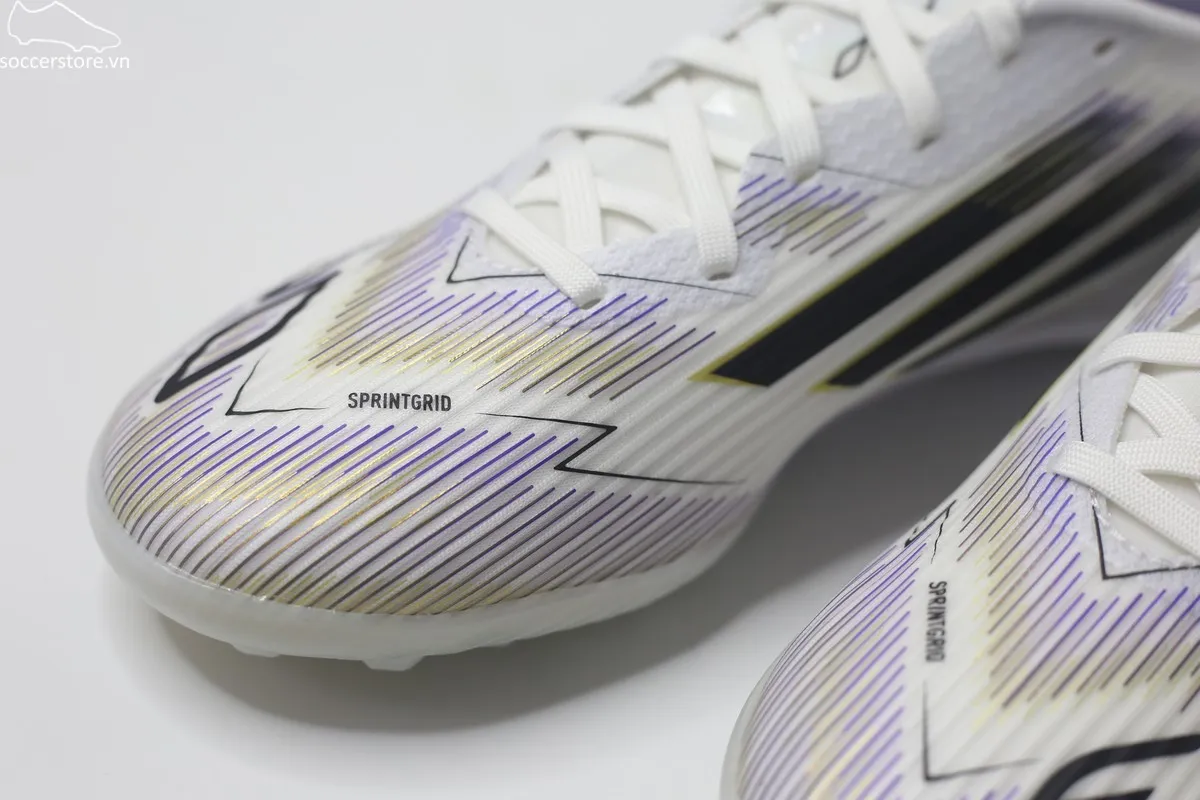 Adidas F50 League TF- Special Edition trắng đen JH7726