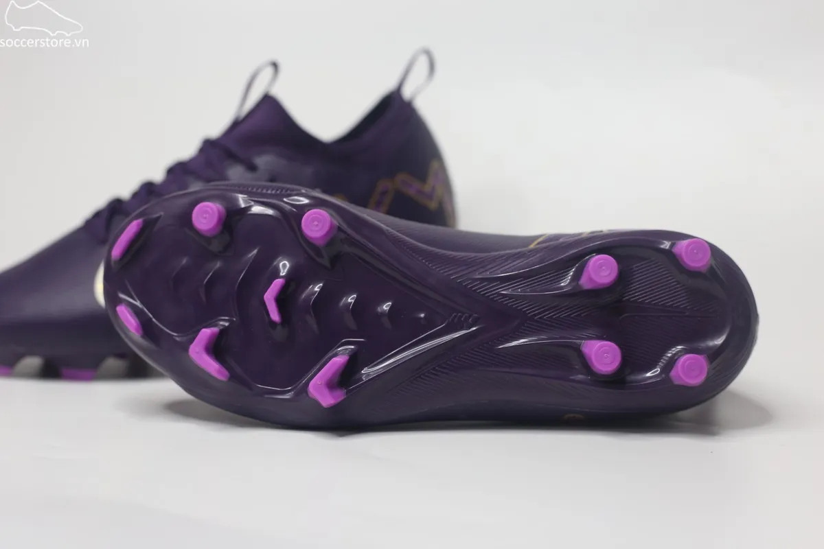 Nike Mercurial Vapor 16 Academy MG Jr Kylian Mbappé màu tím FQ8394-500