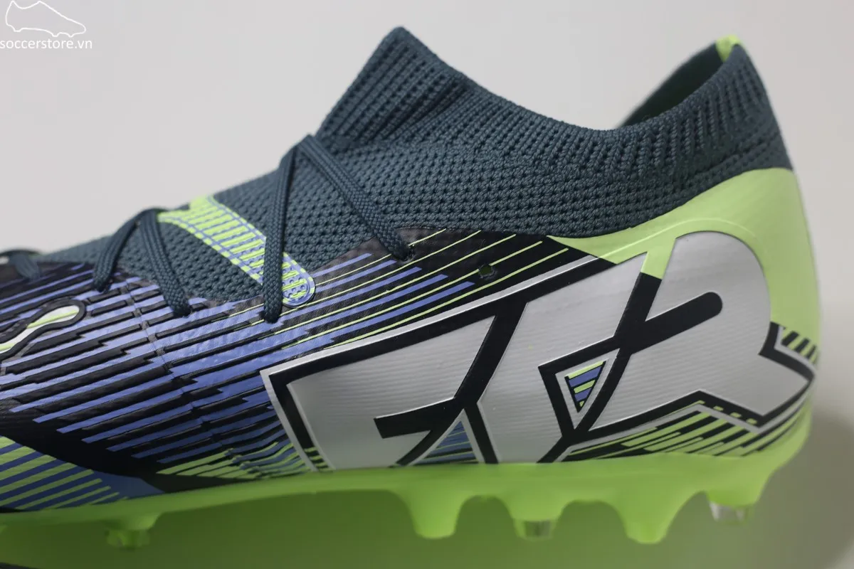Puma Future 7 Match MG Jr màu xanh táo/ xám 107946-03