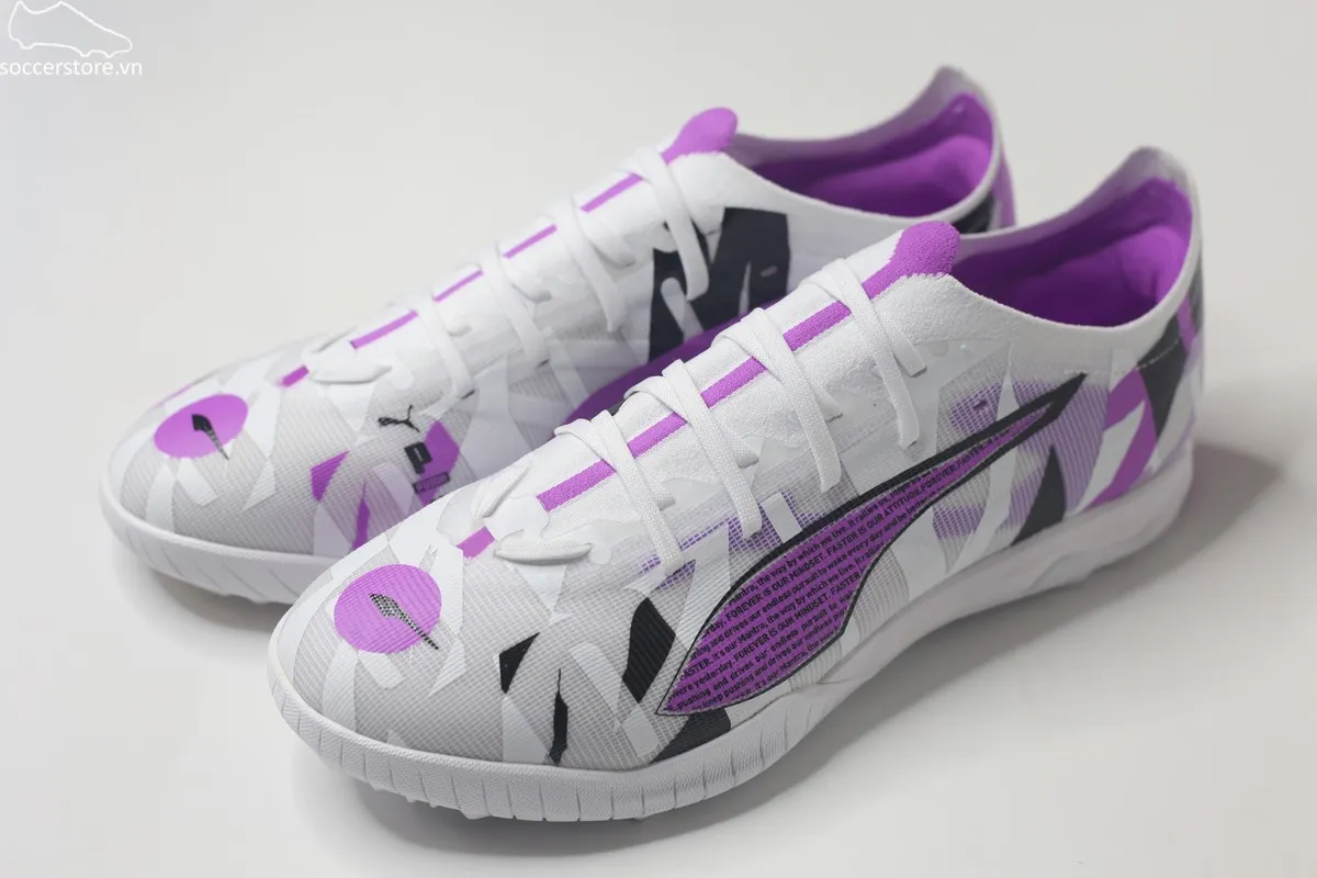 Puma Ultra 5 Match TT trắng đa sắc 108448 01