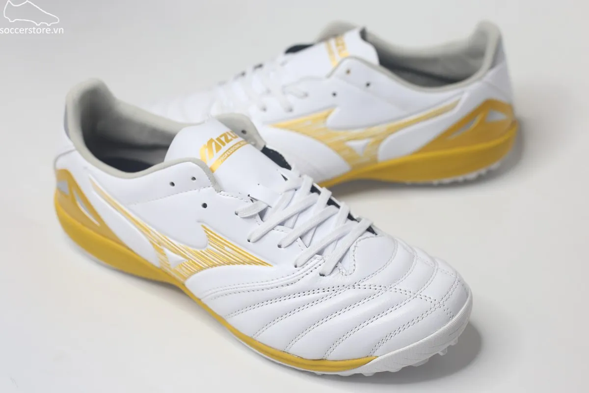 Mizuno Morelia Neo IV Pro TF White/ Gold P1GD263550