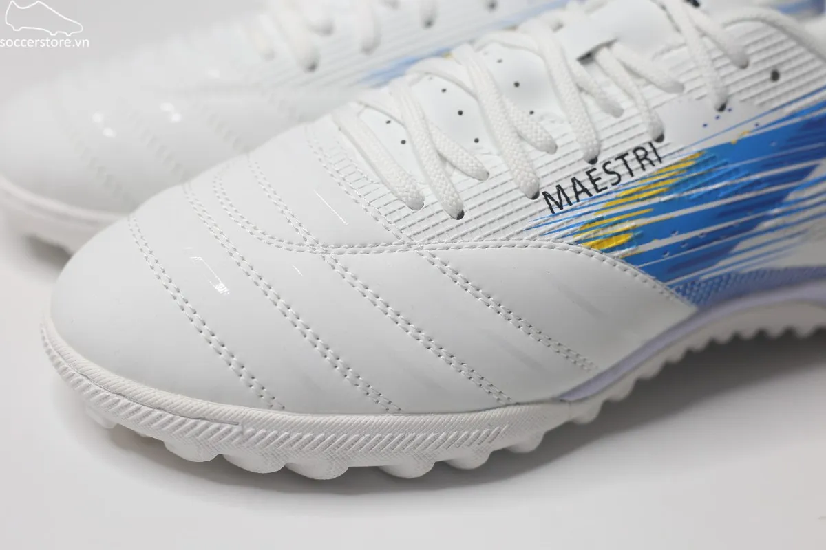 NMS Maestri 1.0 TF- White/ SIlver/ Blue MAE 1100