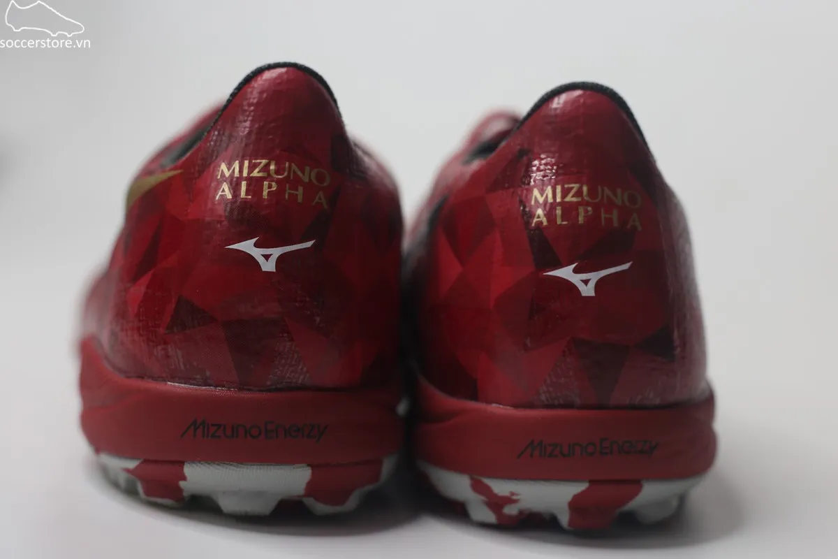 Mizuno Alpha α II Elite AS TF Red Ruby màu đỏ P1GD256260