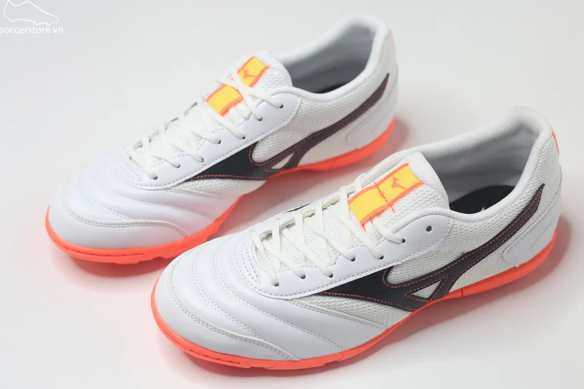 Mizuno Morelia Sala Club TF màu trắng đen đỏ Q1GB230381