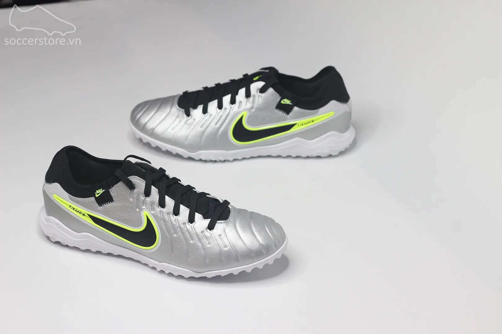 Nike Tiempo Legend 10 Pro TF Déjà Vu pack màu bạc DV4336-001
