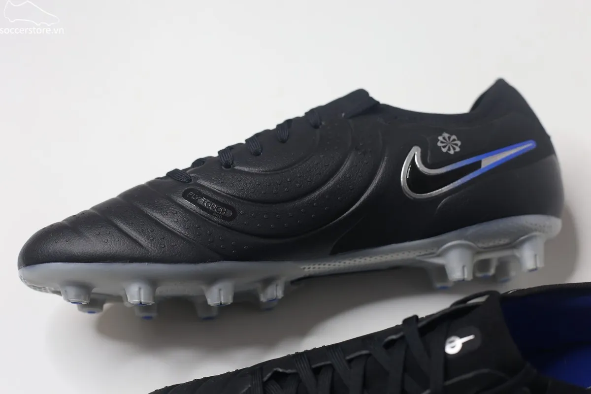 Nike Tiempo 10 Legend Pro HG/AG màu đen bạc DV4332-040