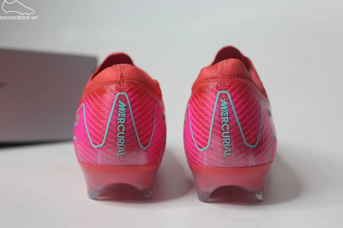 Nike Mercurial Vapor 16 Elite FG/MG Air Zoom màu đỏ than hồng FQ1457-800