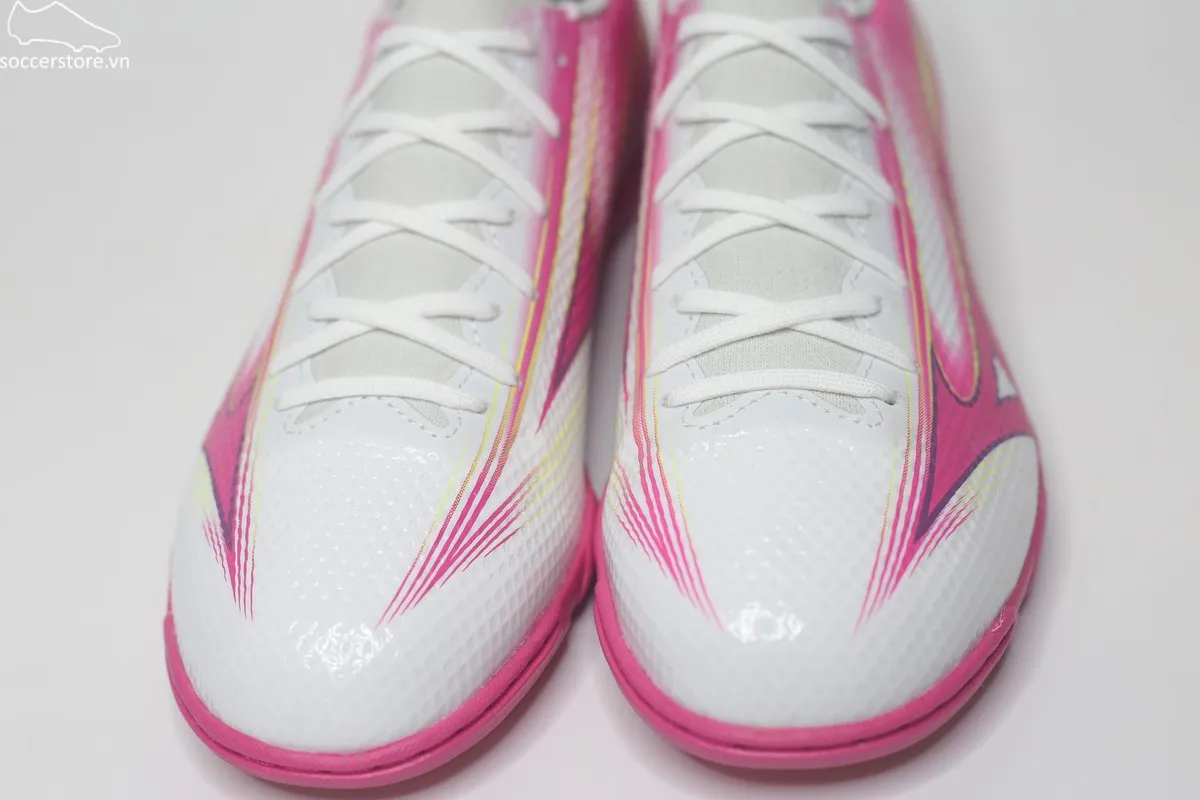 Mizuno Alpha III Select AS TF- trắng/ hồng P1GD266564