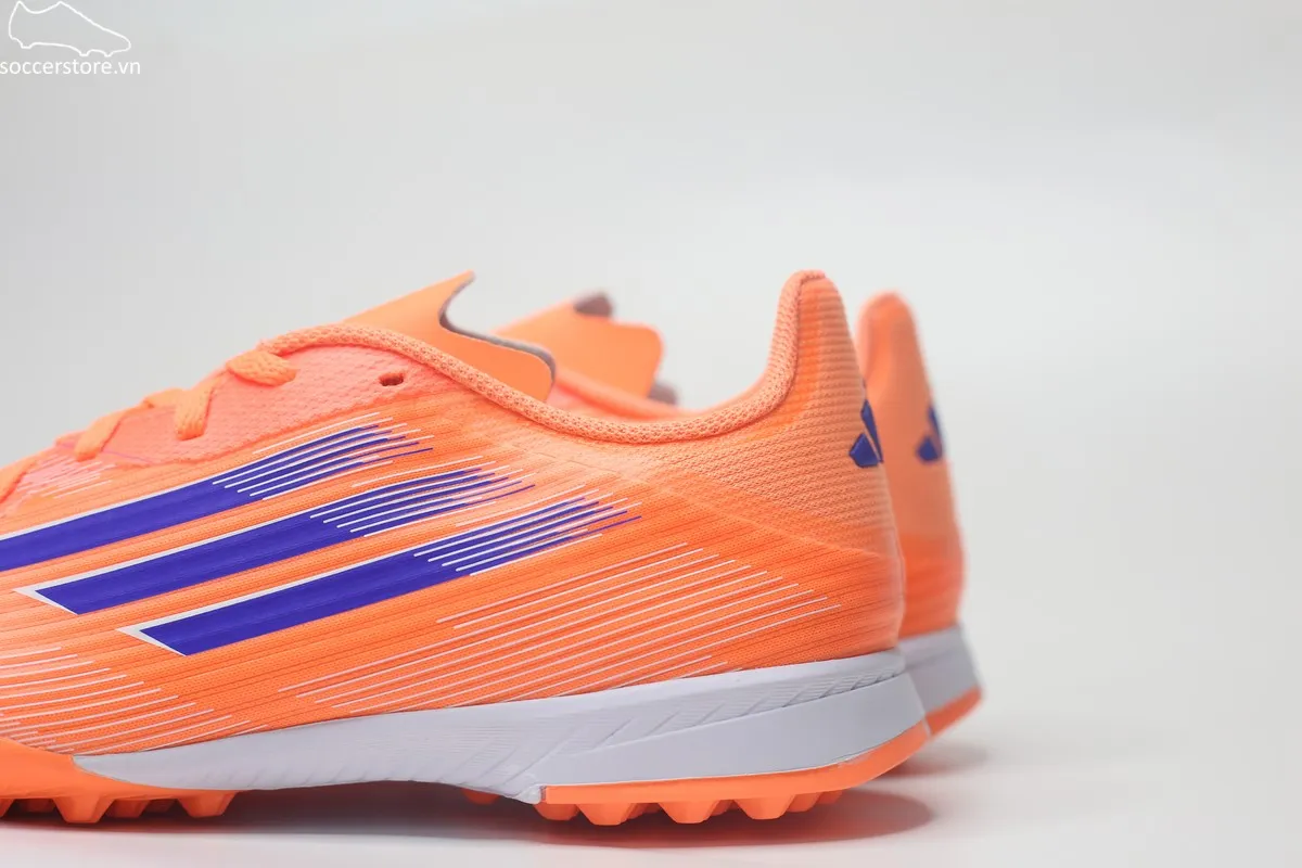 Giày Adidas F50 League TF J - màu cam trắng – Coral Blaze – JI0001