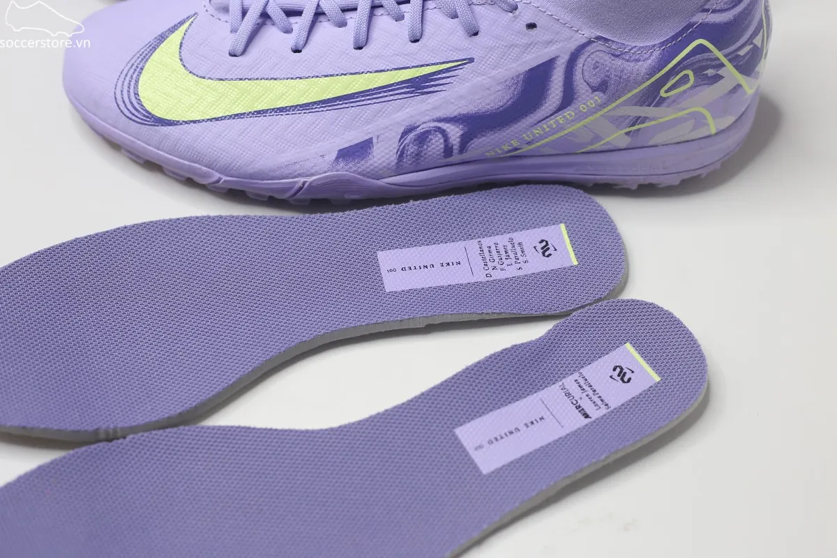 Giày lướt 95% - Nike Mercurial Superfly 10 Academy TF NU1 màu tím khoai môn