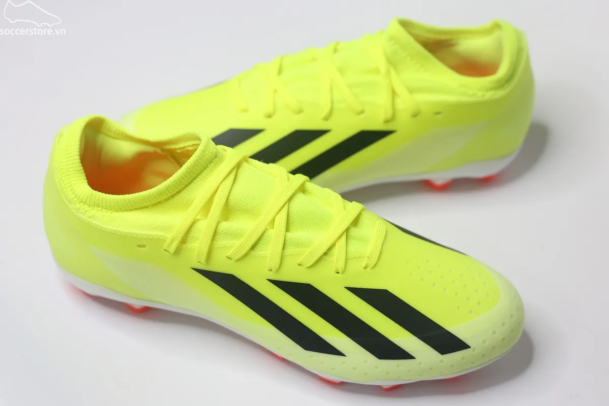 Mới 100% - Adidas X Crazyfast League MG màu xanh chuối IF0696