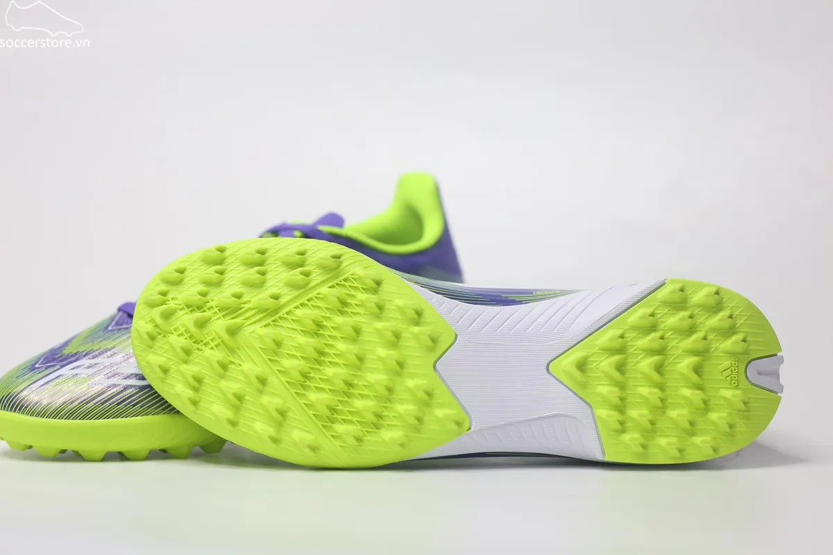 Adidas F50 League TF Jr màu tím Radiant Blaze - JI0000
