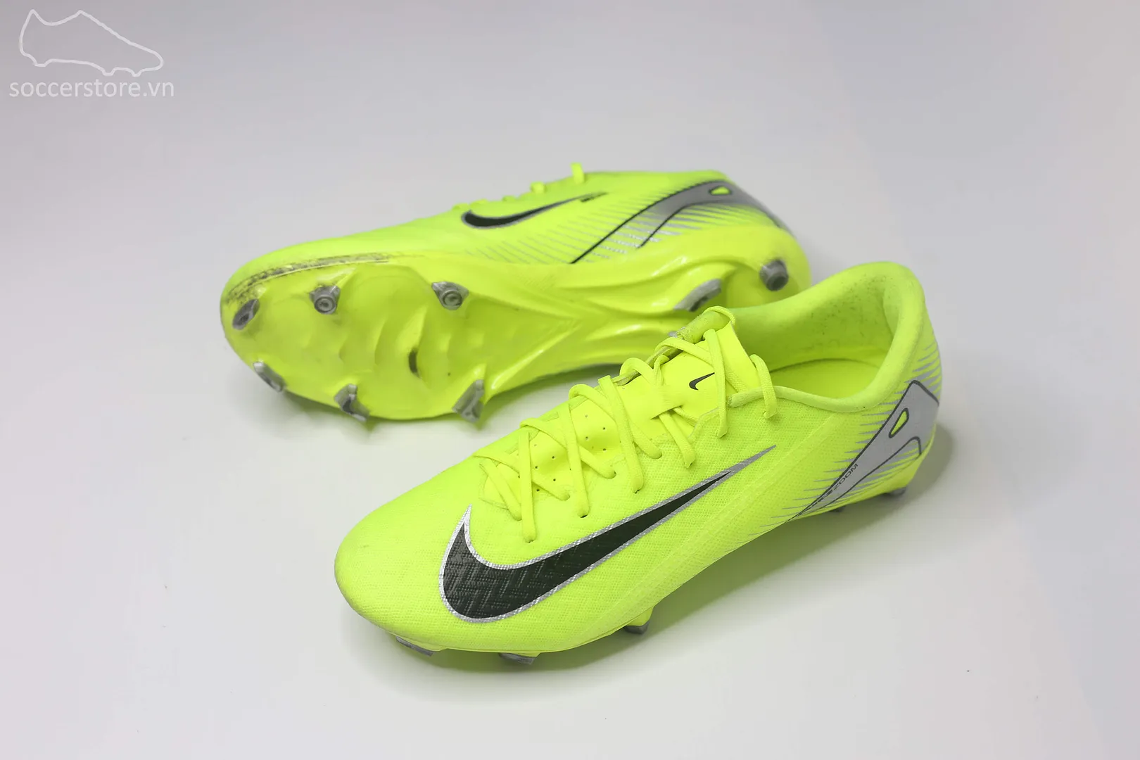 90% - Used - Nike Mercurial Vapor 16 Academy MG/FG Mad Voltage pack màu vàng chuối