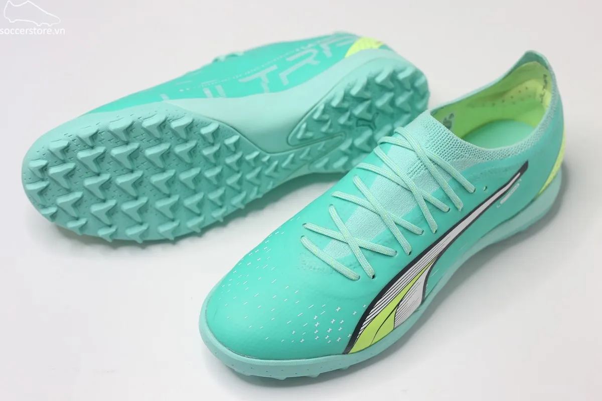 Puma Ultra Ultimate Cage TF màu xanh mint 107210-03