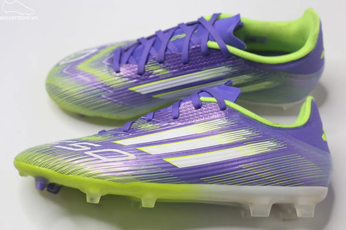 Adidas F50 League FG/MG màu tím JI0003 mới 98%