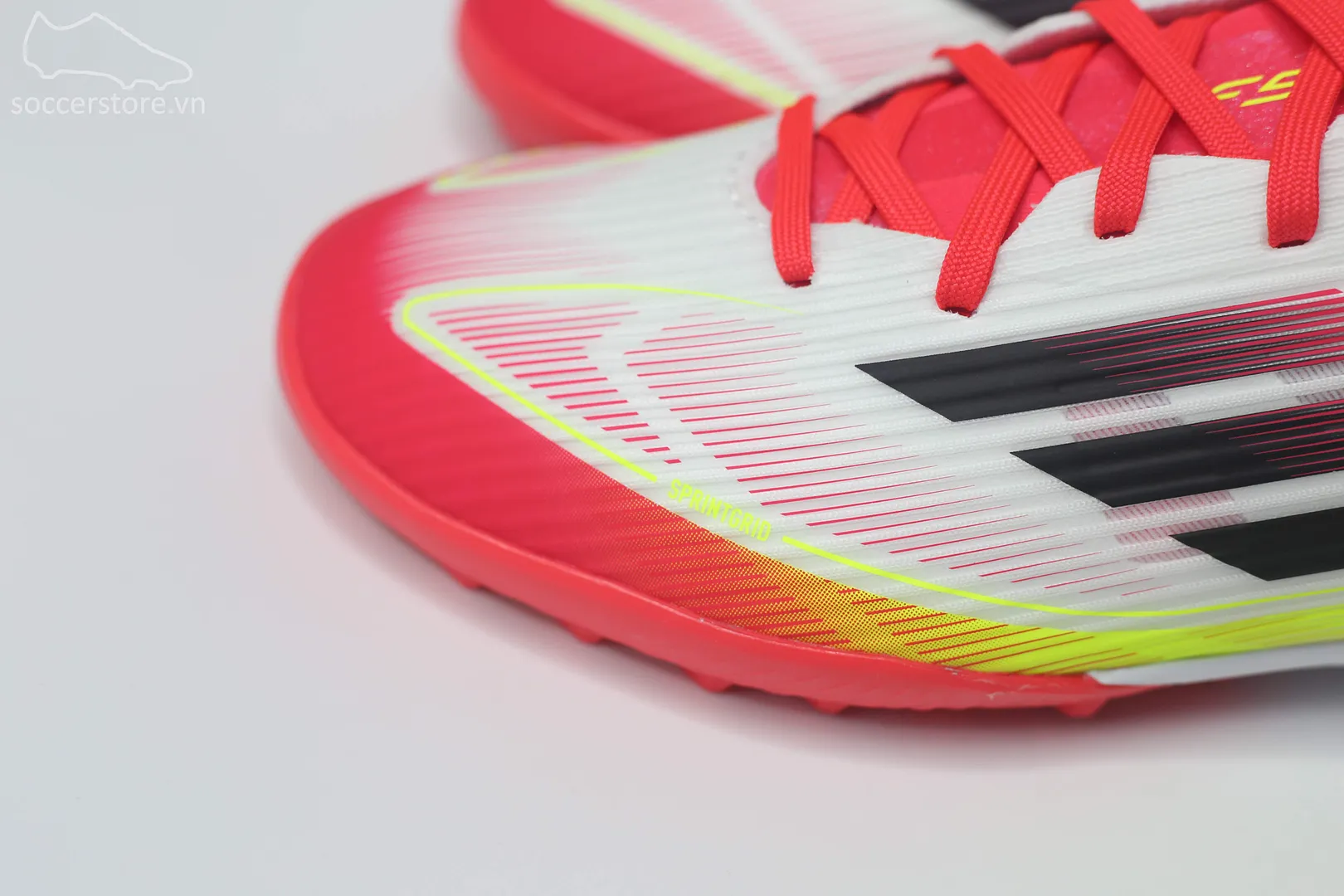 Adidas F50 League TF- Pure Victory pack màu trắng đỏ IE1231