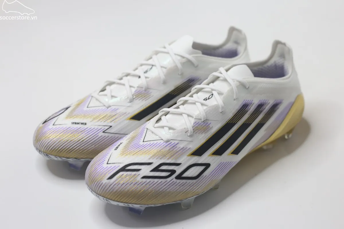Adidas F50 Elite FG- Road To Glory pack màu trắng đồng JH7617
