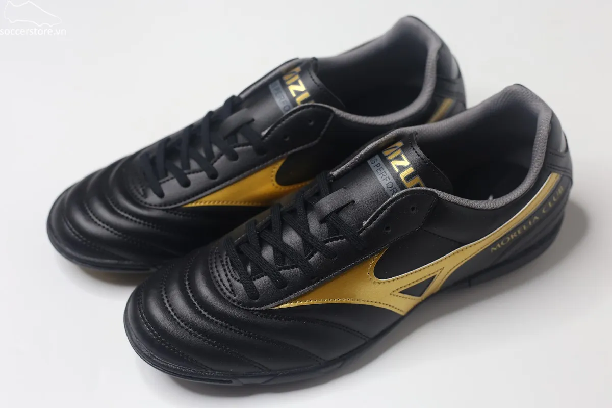 Mizuno Morelia 2 Club TF đen đồng P1GD231650