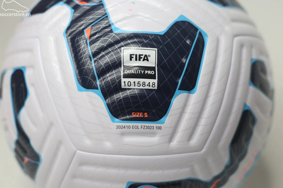 Bóng Nike Flight 2025 trắng xanh FIFA Quality Pro FZ3023-100