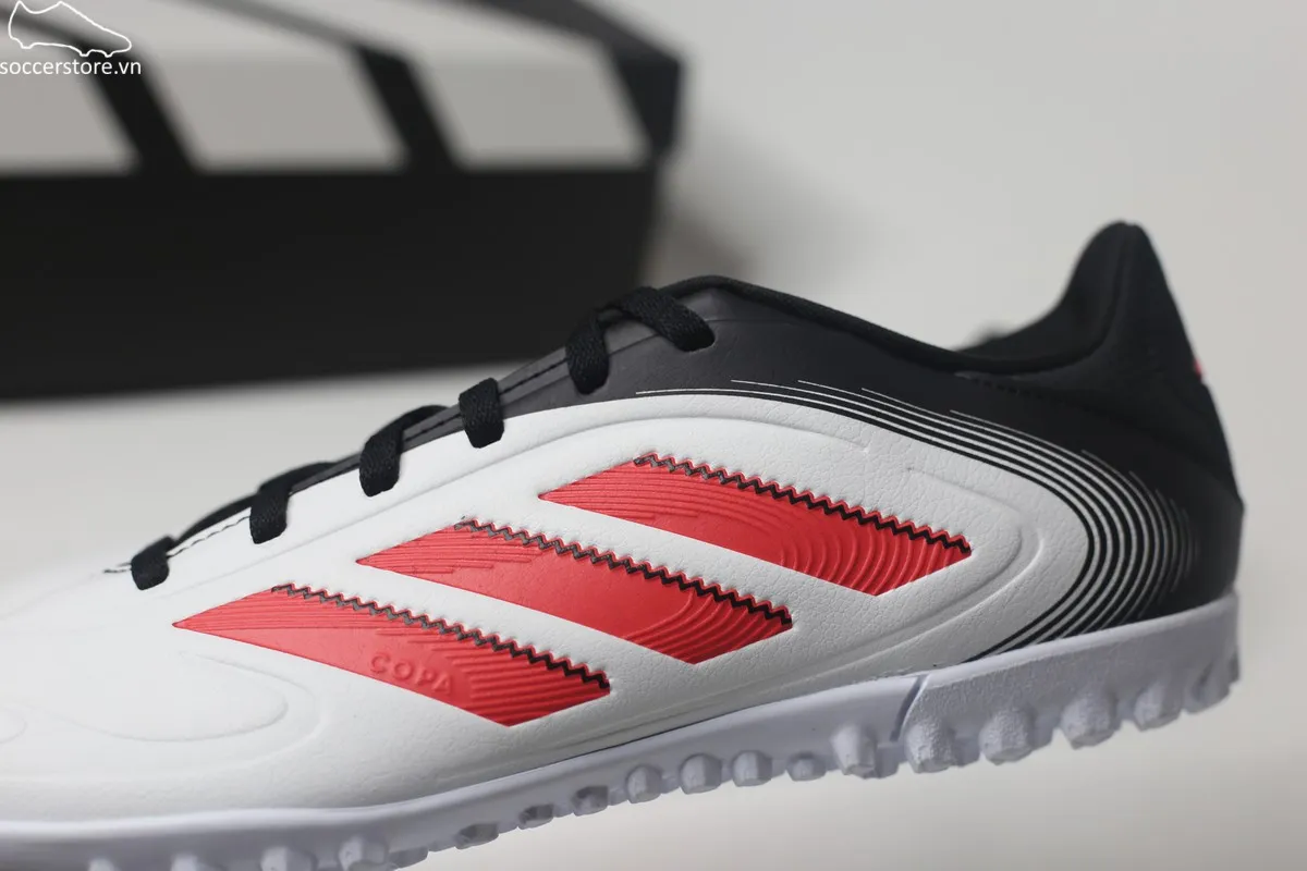 Adidas Copa Pure 3 Club TF- Pure Victory pack màu trắng đen IE1168