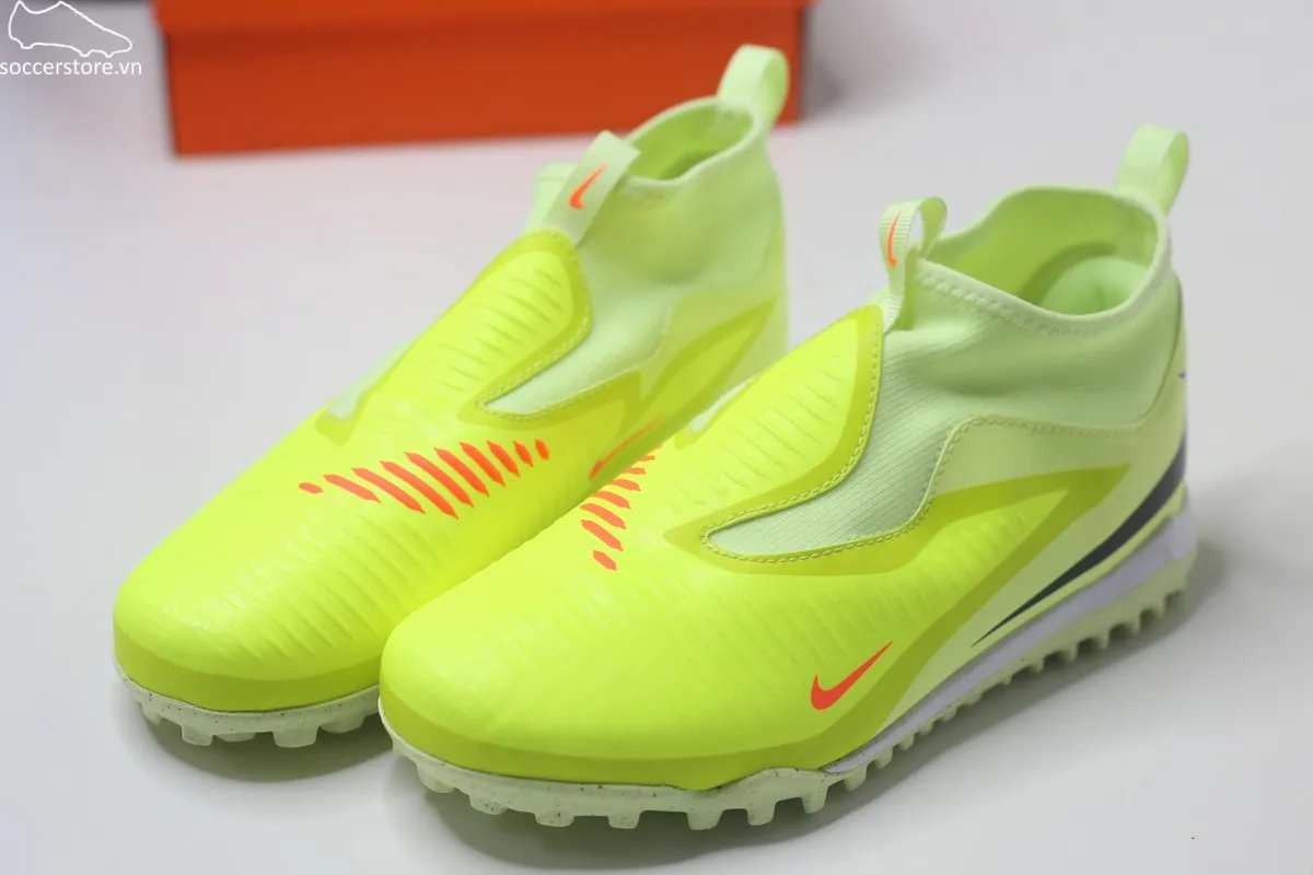 Nike Phantom 6 Academy TF high Jr lá chanh HQ2049-800