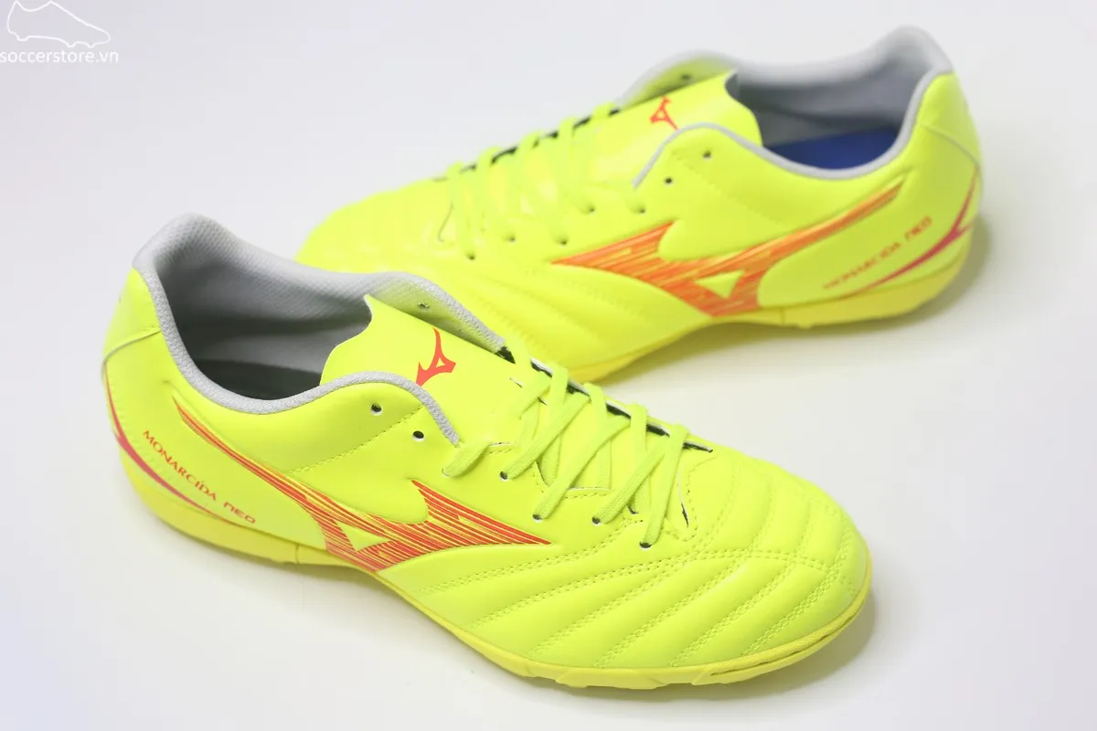 Mizuno Monarcida Neo 3 Select TF màu vàng xanh P1GD242545