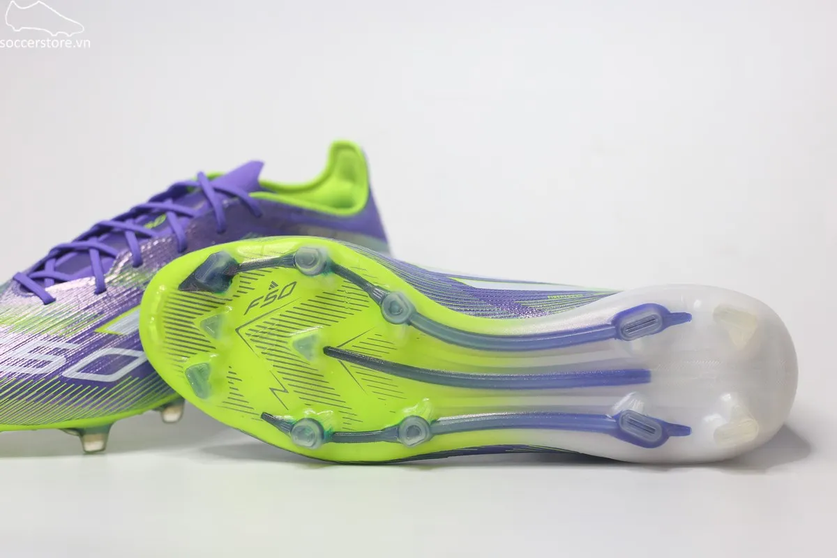 Adidas F50 Elite FG màu tím Radiant Blaze pack - JH7615