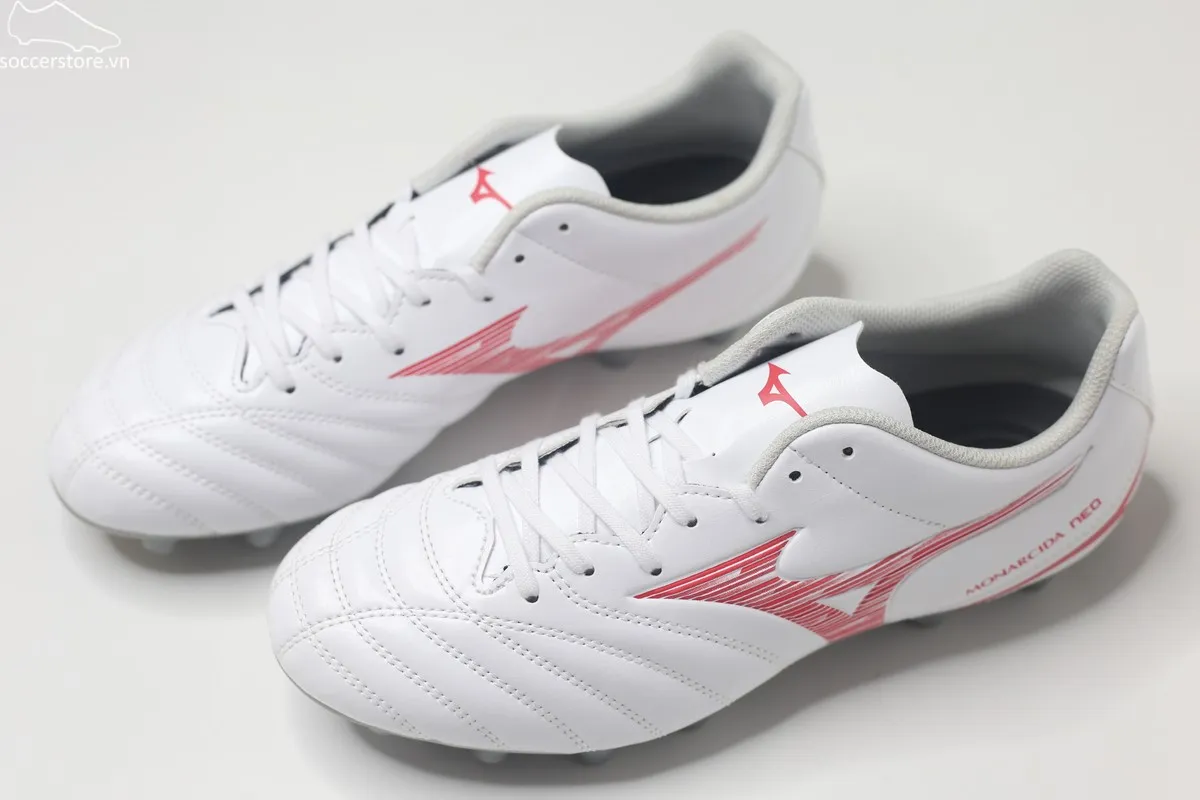 Mizuno Monarcida Neo 3 Select FG màu trắng đỏ P1GA242560