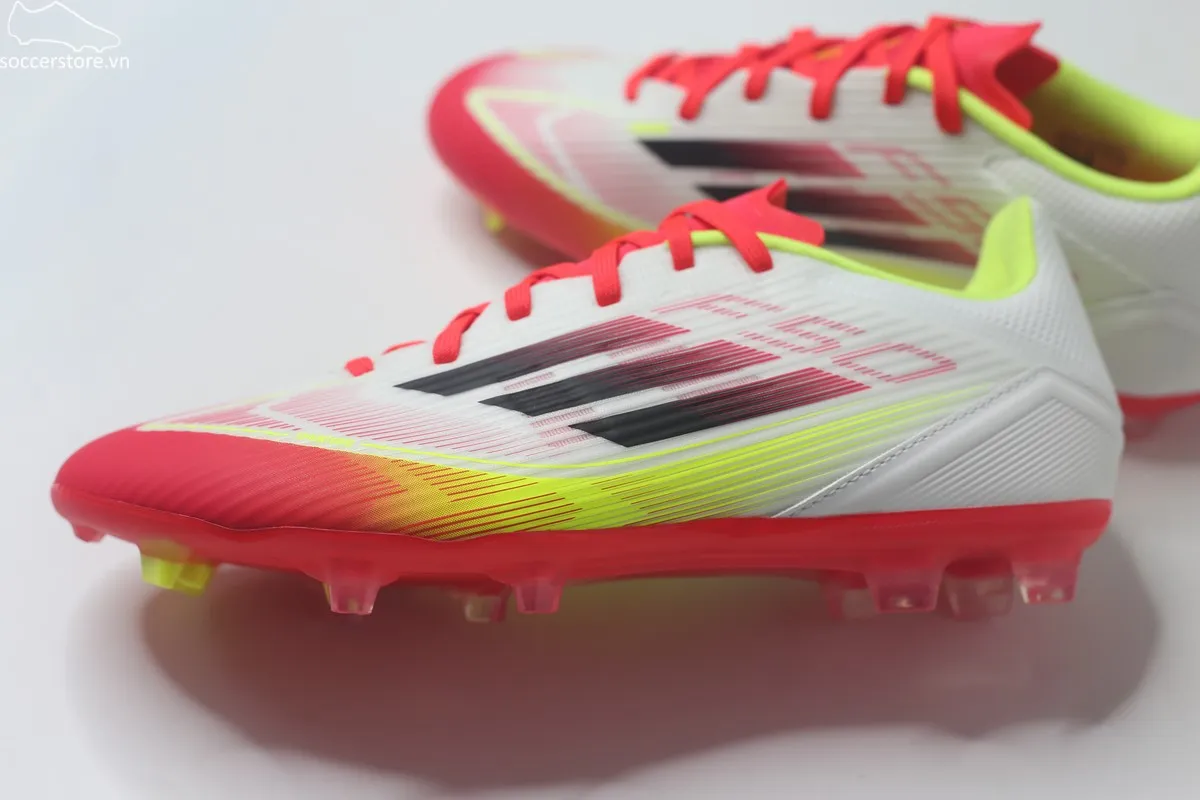 Adidas F50 League MG/ FG trắng đỏ IE1289