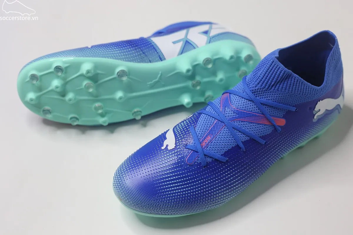 Puma Future Match 7 MG Jr màu xanh dương 107946-01