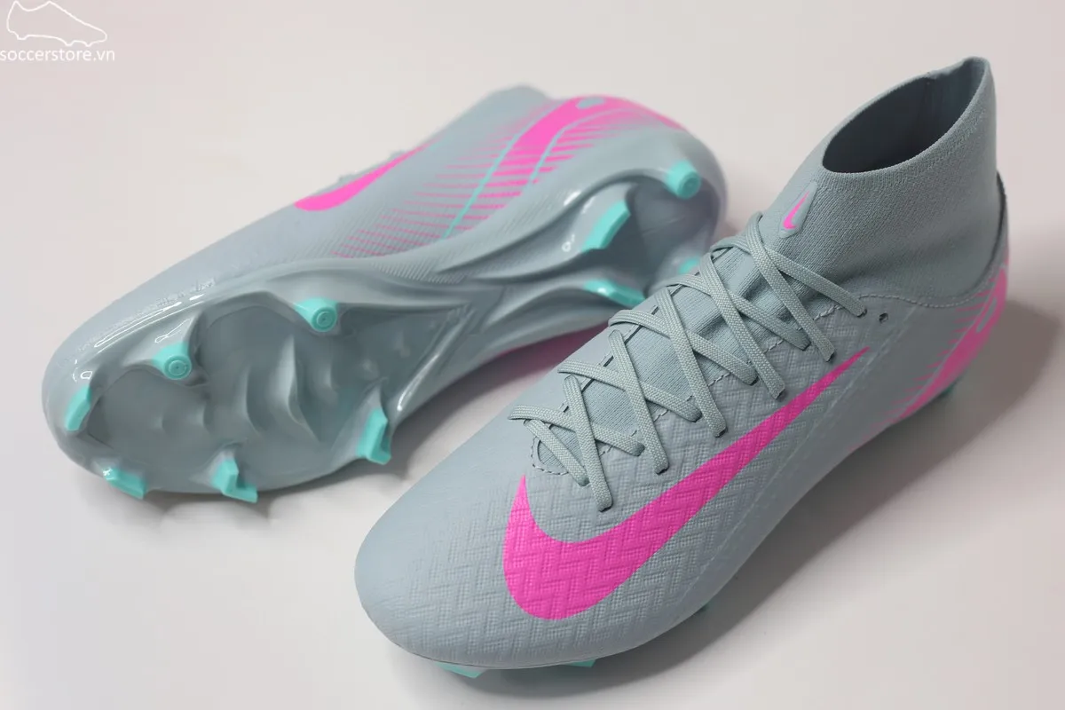 Nike Mercurial Superfly 10 Academy MG / FG- Prism pack màu xanh xám FQ1456-301