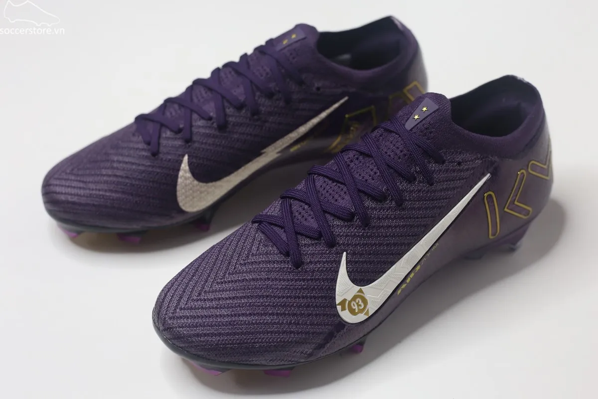 Nike Mercurial Vapor 16 Elite FG Kylian Mbappé màu tím FQ8683-500