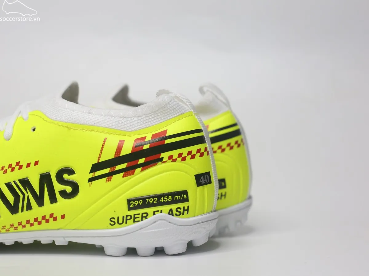 NMS Super Flash TF-màu vàng Neo Green/ Red SFLA300