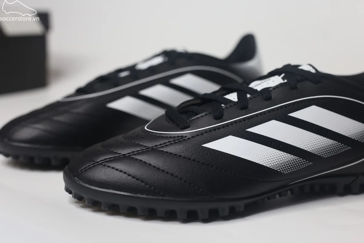 Giày bóng đá Adidas Goletto 9 màu đen trắng IH0083