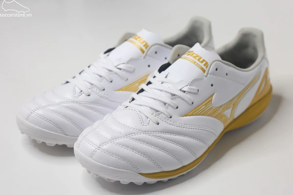Mizuno Morelia Neo IV Pro TF White/ Gold P1GD263550