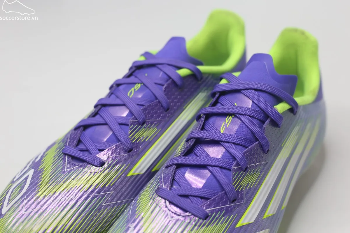Adidas F50 League FG/MG màu tím JI0003 mới 98%