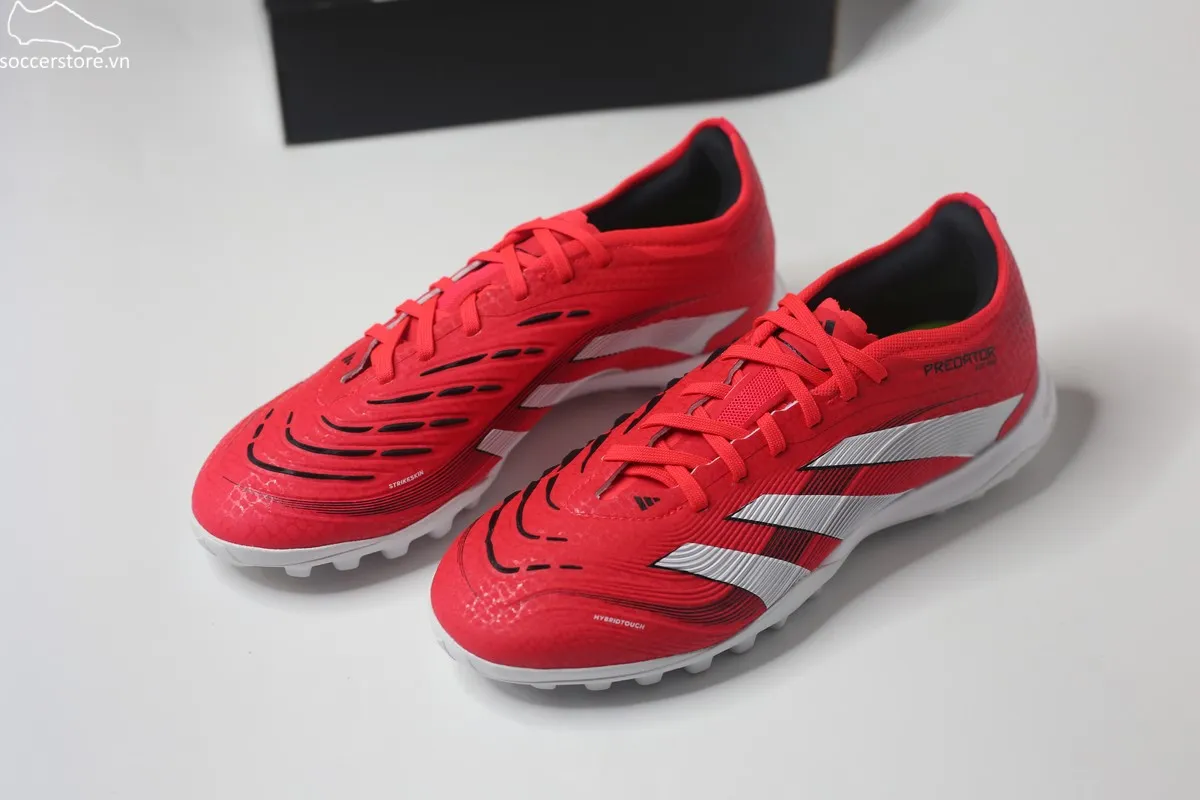 Giày đá bóng Adidas Predator Pro TF- Pure Victory màu đỏ trắng ID3764