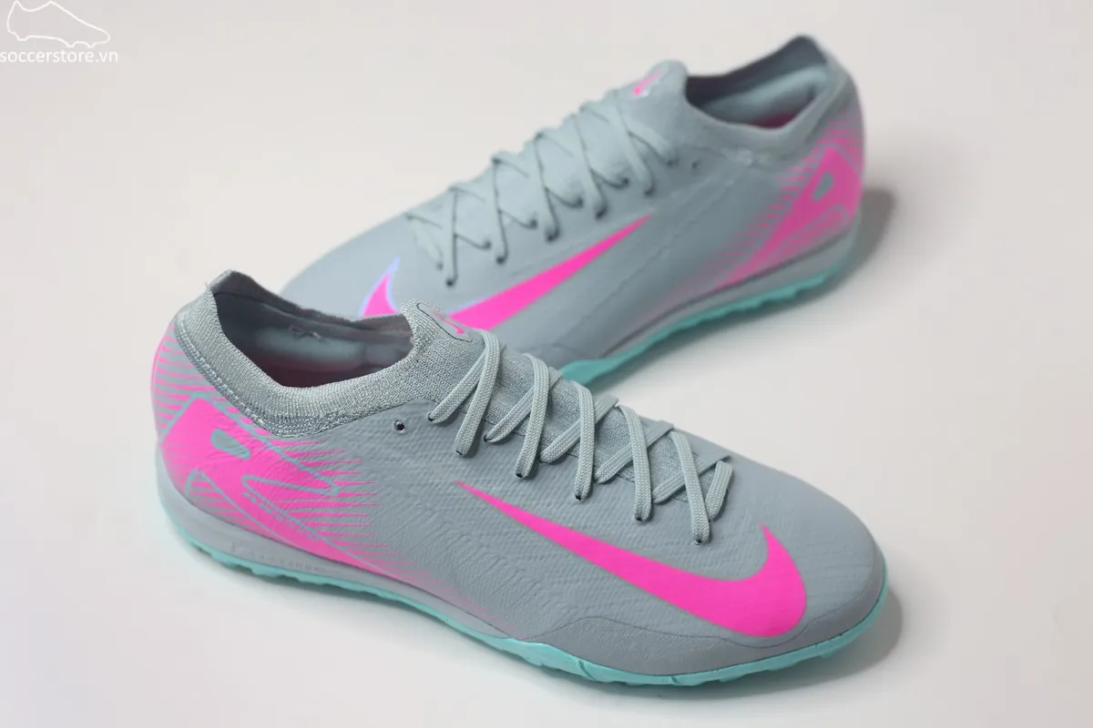 Nike Mercurial Vapor 16 Pro TF Air Zoom Refresh pack màu xám xanh FQ8687-301